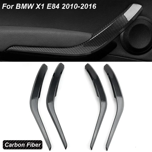 Imagen 2 del producto Reposabrazos de puerta Interior de coche, embellecedor de cubierta exterior mejorado para BMW X1 E84 2010-2016