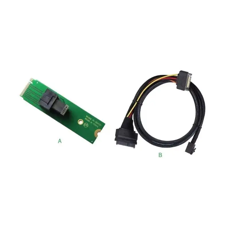 

31BA 2 NGFF to SFF8643 Adapter Connectivities for PC Computer