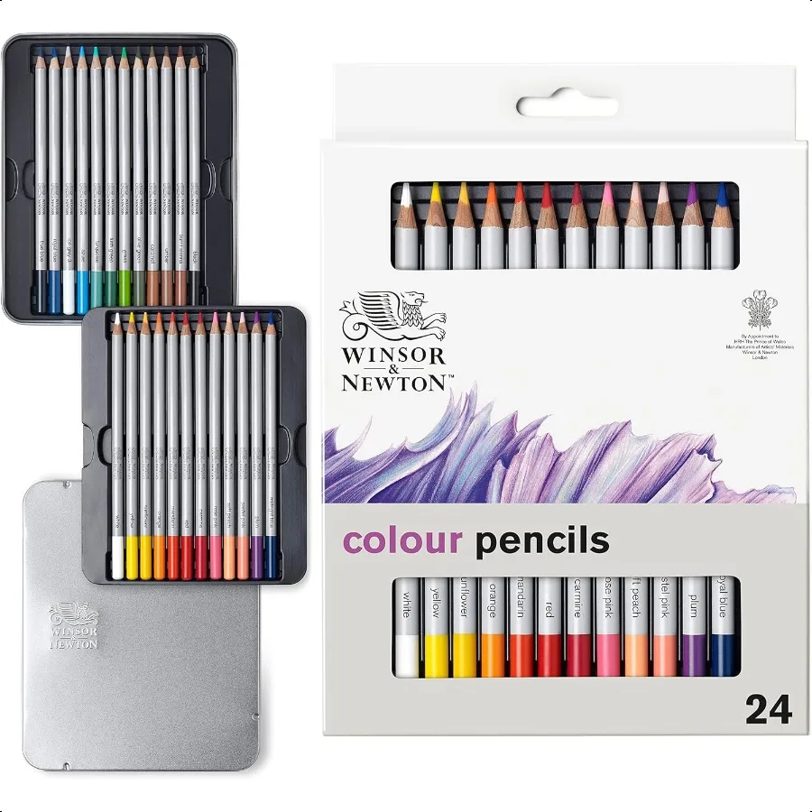 

Набор цветных карандашей Winsor Newton Studio Collection Artist, 24 шт.