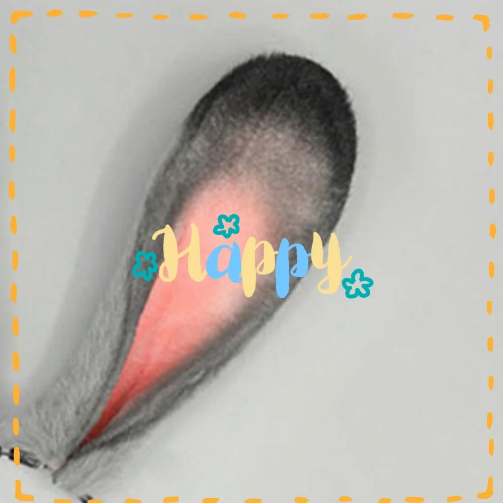 

Fluffy Headpieces Plush Long Ear Headbands Gray Large Rabbit Ears Hair Hoop Sweet Decor Cute DIY Hair Supplies Soft Headwear