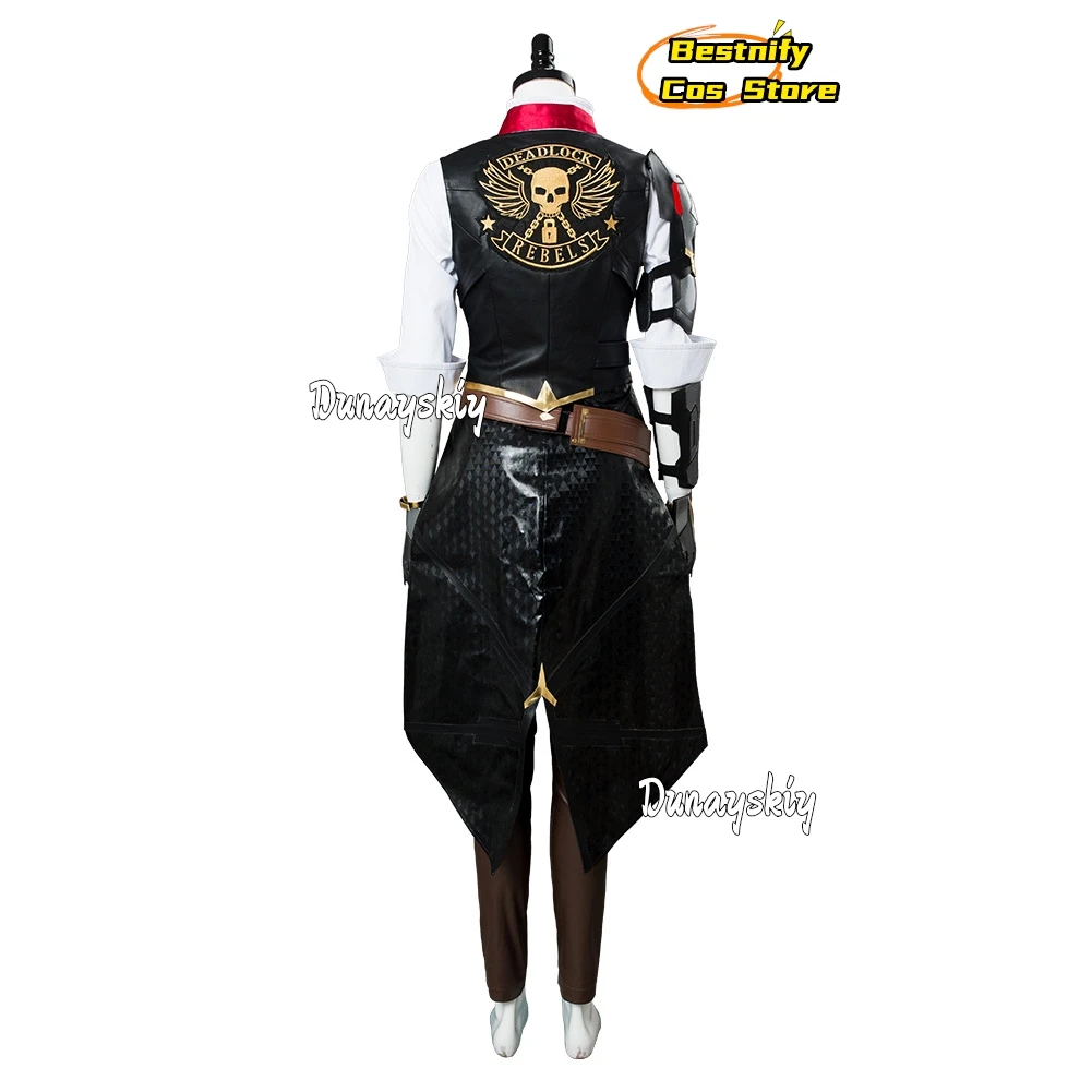 OW Ashe เกม OW เครื่องแต่งกาย Top กางเกงหมวก Western Cowboys ชุดผู้ใหญ่ผู้หญิงชุดอะนิเมะชุดวิกผมรองเท้า Prop บทบาทเล่นชุด