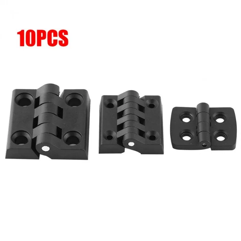 

10pcs Nylon Hinges Black For 2020,3030,4040,4545 Aluminum Profile Accessories