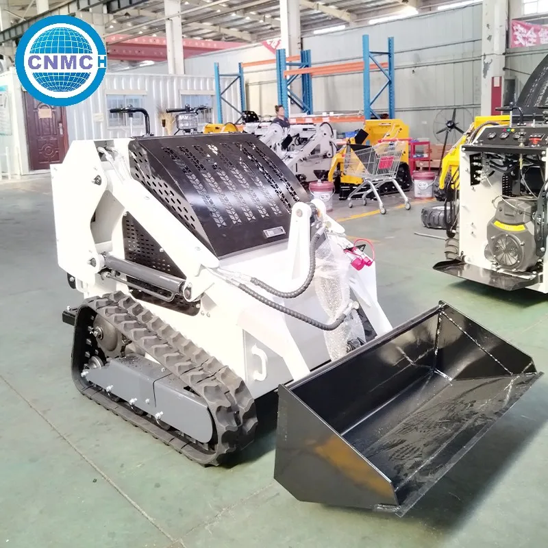 

CNM-T460 Mini Skid Steer Loader Compact Stand-on Crawler Skid Steer Loader CE EPA Certified Customized Skid Steer for Farm