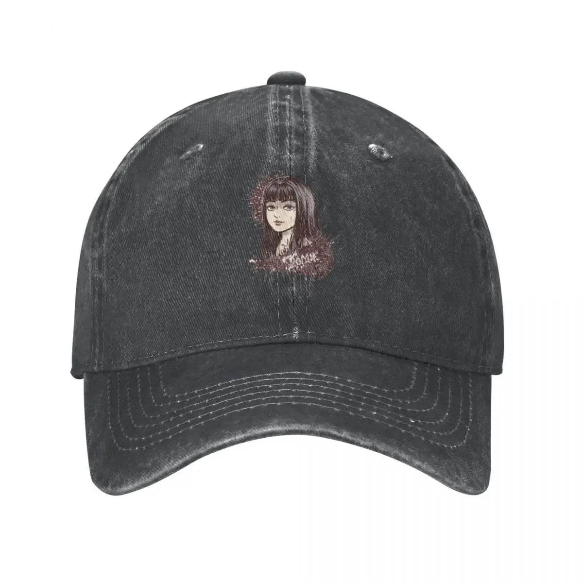 

Classic Junji Ito Baseball Caps Male Funny Washed Summer Hats Japanese Manga All Seasons Unstructured Soft Cap for Men Women