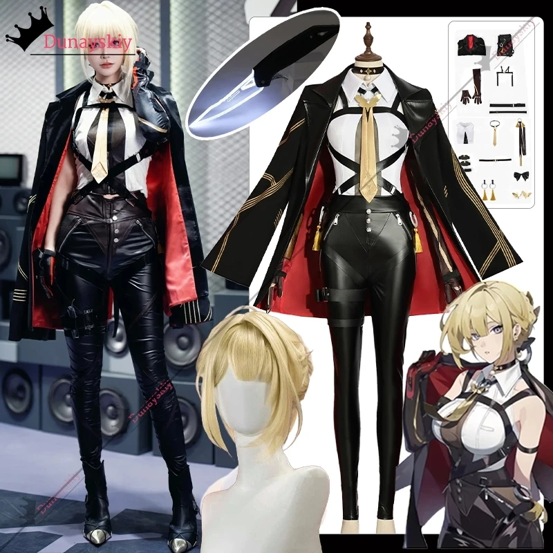 ZZZ وكيل إيفلين أزياء تنكرية لعبة Zenless منطقة صفر لعب الأدوار الملابس S-2XL الزي القتالي أنيمي بدلة حفلة الهالوين