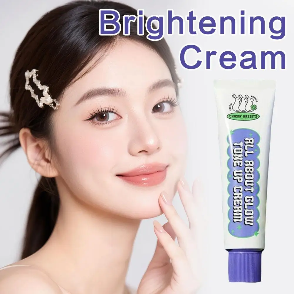 Todo sobre el brillo tono crema refrescante y mejora el brillo crema para incandrir persiguiendo conejo de la suerte crema facial desnuda cuidado de la piel