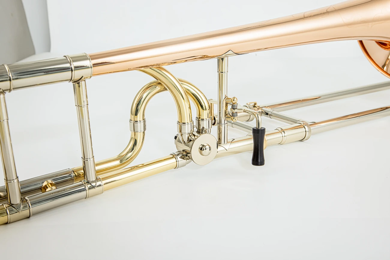 Bach Logo B/F Trombone Advanced Phosphor Copper Material Best Voice Professional Brass Instrument With Case