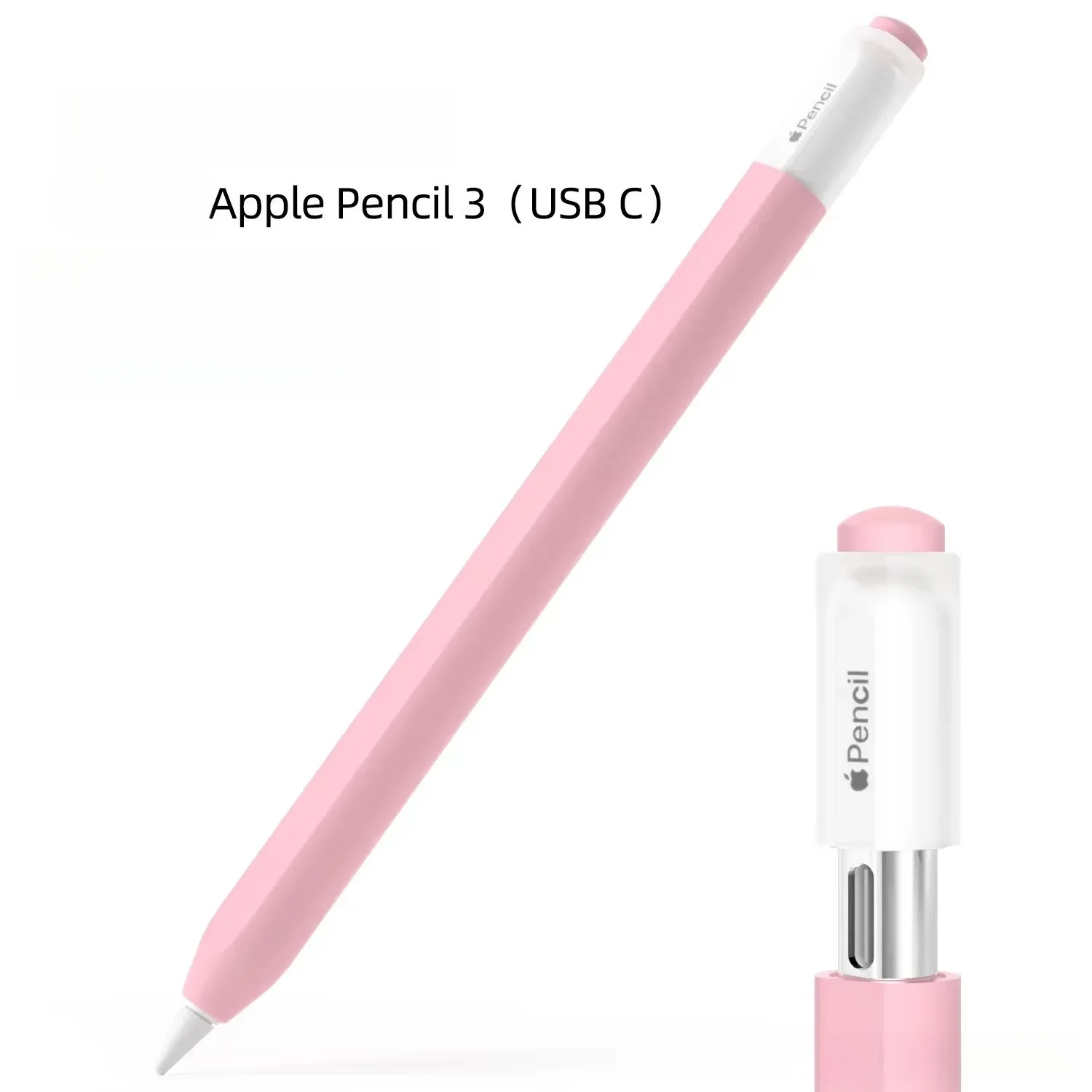 Colorful Case for Apple Pencil 3 Gen 2023 Cover Bag Non-slip Soft Silicone Sleeve for iPad Pro Pen 3rd USB-C Version Funda Shell