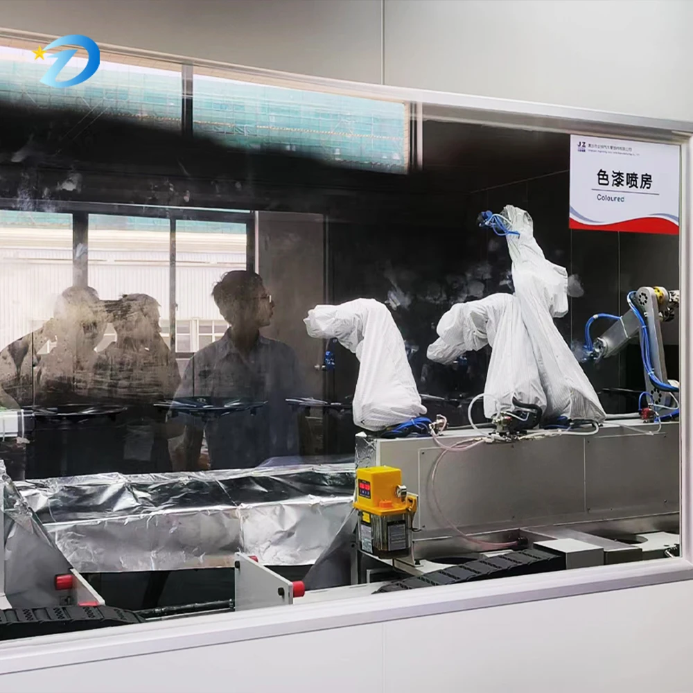 Peralatan Penyemprotan Otomatis untuk Lini Produksi Pengecatan dan Pelapisan Tutup Hub, Penjualan Langsung Pabrik