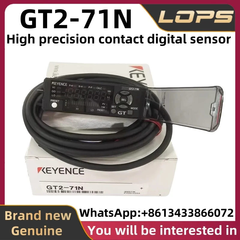 

GT2-71N New Original KEYENCE High precision contact digital sensor, large stock available, welcome to consult.