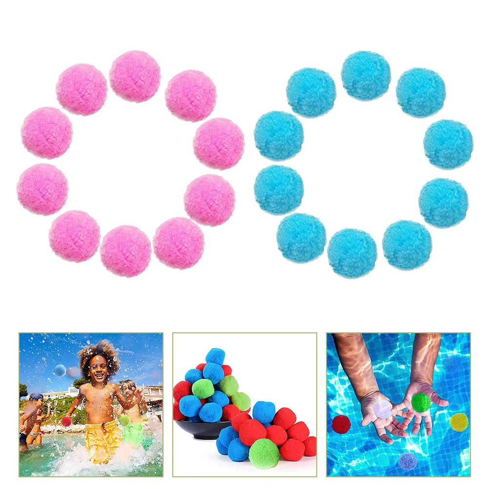 20 pezzi di palline morbide per la pelle, attività in piscina estiva per bambini e famiglie, palline, giocattoli estivi, palloncini riutilizzabili