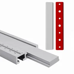 200MM T-track T-Slider Bar Miter Fixture Woodworking, T-Slot Miter Track Jig,Aluminum T Slot Miter Sliding Bar M6 M8 Slide Slab