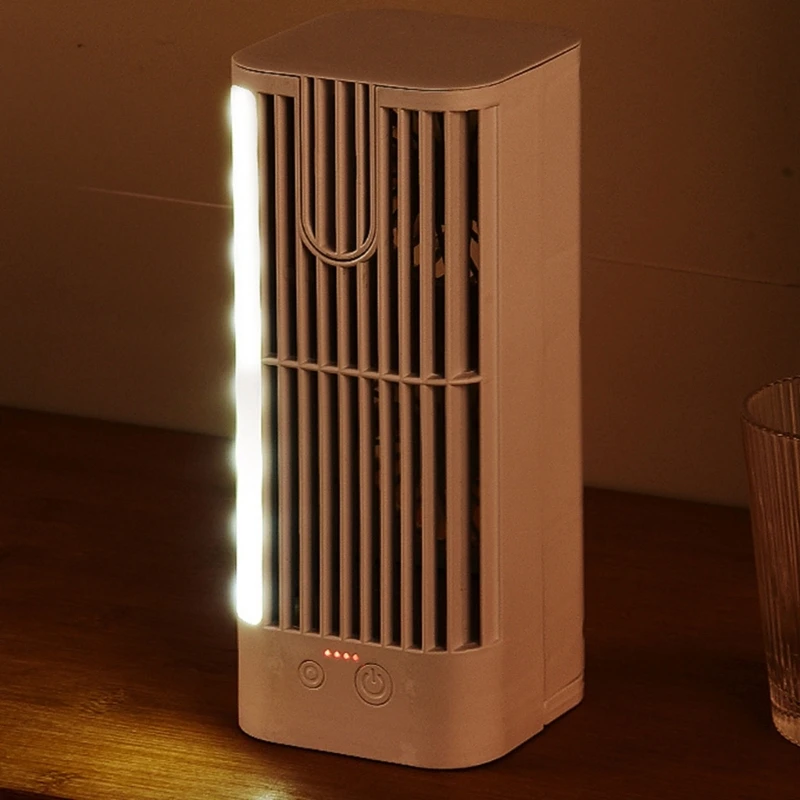 Máy điều hòa động Quạt phun sương để bàn Máy tạo độ ẩm làm mát không khí 3 tốc độ