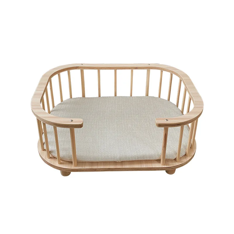 bed cat bed off the ground breathable four seasons universal moisture-proof removable pet nest medium and small dog bed