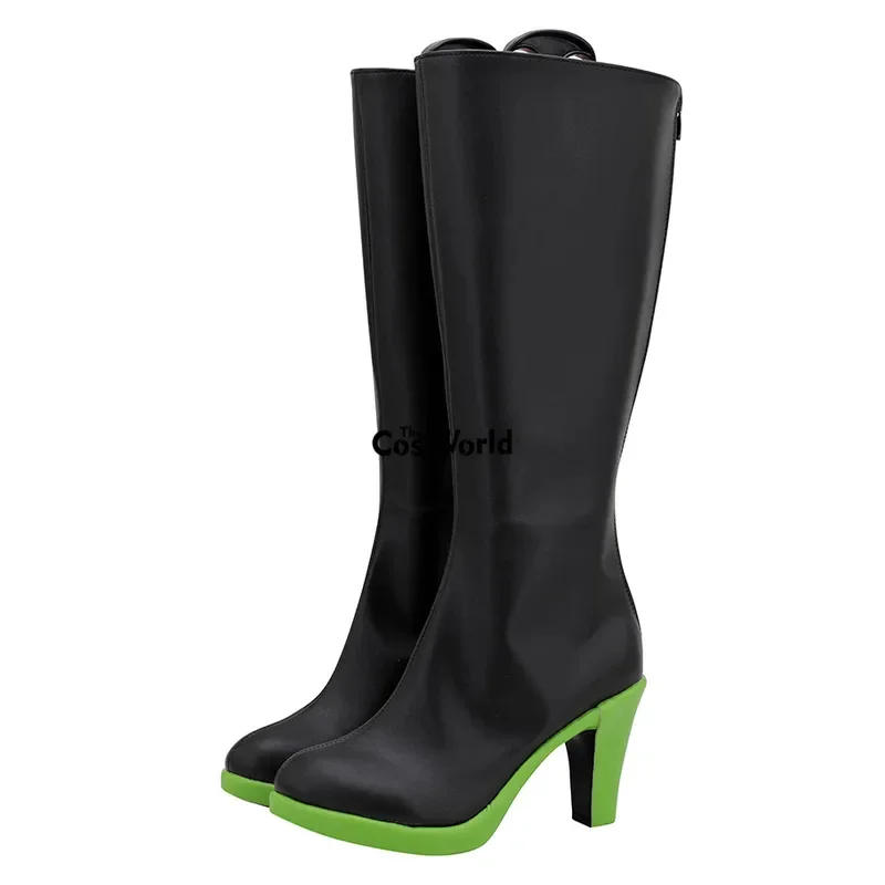 

az15Twisted Wonderland Malleus Draconia Games Customize Cosplay High Heels Shoes Boots