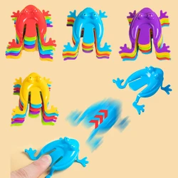 20/40Pcs Colorful Jumping Frog Bounce Fidget Toys Kid Novelty Stress Reliever Toy Kid Birthday Party Gift Christmas Party Favors