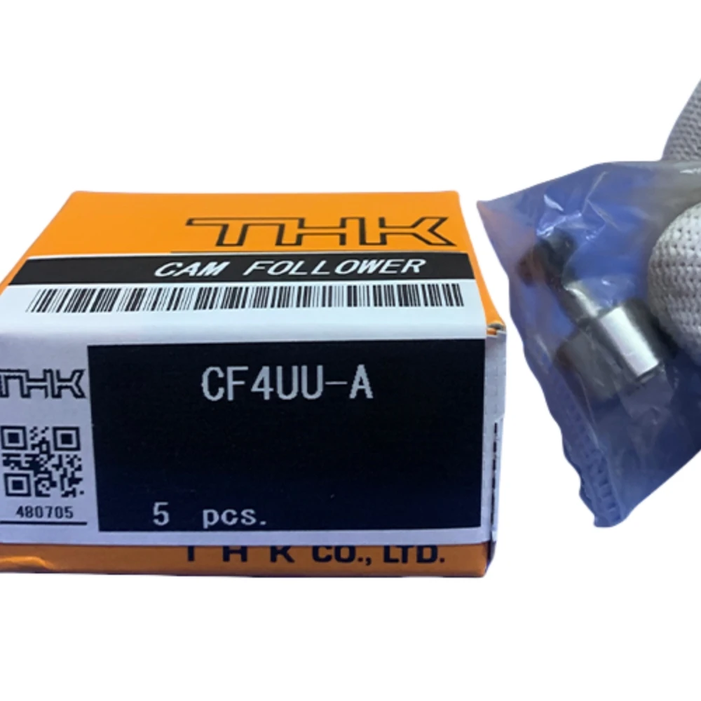 THK Cam Follower CF4 CF4UU-A CF4UUR-A CF4VUU-A CF4VUUR-A Shafted Guide Neddle Roller for Automatic Machines Parts