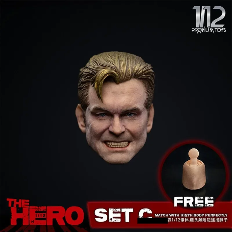 

In Stock Premium toys 1/12 The Hero Homelander Head Sculpture PM9018 Model Toys Gifts