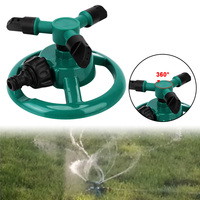 Irrigation System Rotating Water Sprinkler Automatic Watering Garden Lawn 360 Degree Rotary Nozzle Garden Supplies