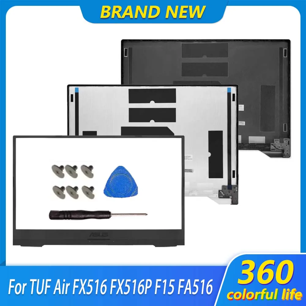 New Original Laptop For TUF Air FX516 FX516P F15 FA516 FX516PR LCD Back Cover Front Bezel Hinges Palmrest Top Bottom Case