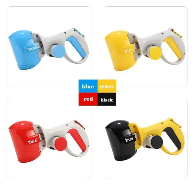 Portable Dog Poop Scooper Outdoor Cleaning Tool Dog Buddy Pooper with Bag for Dogs and Pet Picker Poop Bag Excrement Tool