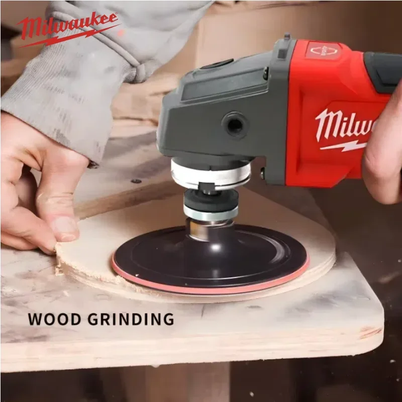 ميلووكي زاوية طاحونة 125 مللي متر تلميع آلة قطع طاحونة مجداف التبديل لا قفل عالية الطاقة الكهربائية اللاسلكية أدوات كهربائية