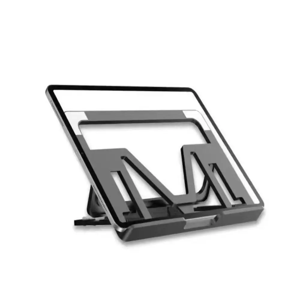 High Quality Plastic+Silicone Laptop Cooling Base Fall Prevention Folding Notebook Holder Durable Wear-resistant Computer Stand