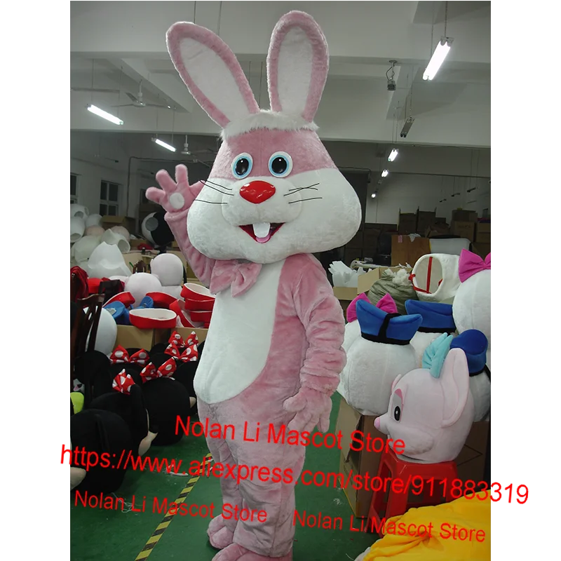 Hot Selling Cute Smart Rabbit Mascot Clothing Cartoon Set Role-Playing Hiking Carnival Advertising Game Gift Adult Size 1300