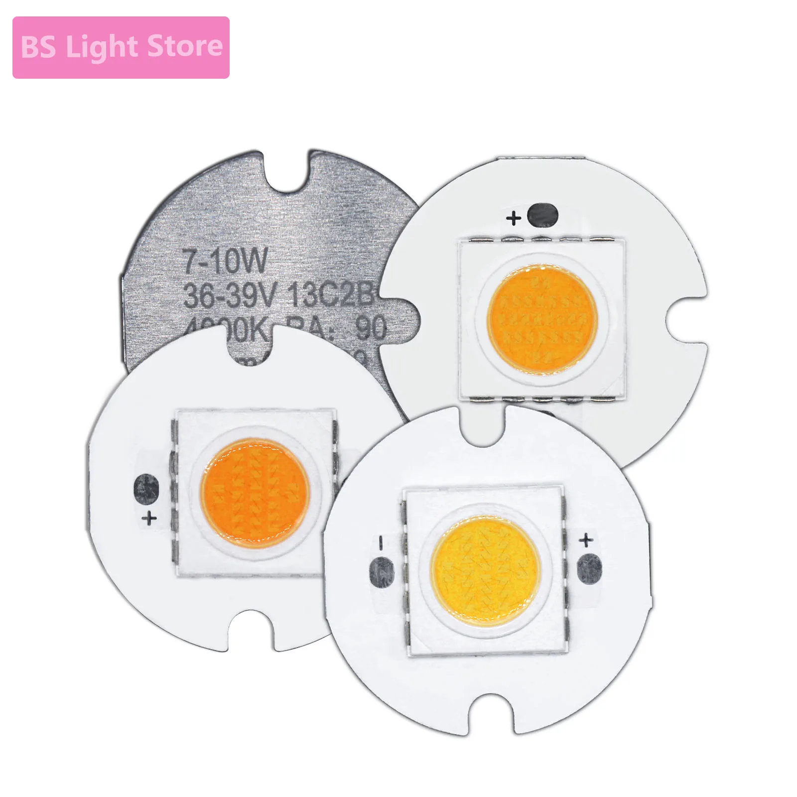 SMD LED 7-10W DC36-39V 250-300mA 22*40mil Warm White3000K Neutral 4000K White 6500k For Home Shopping Mall Lighting Accessories