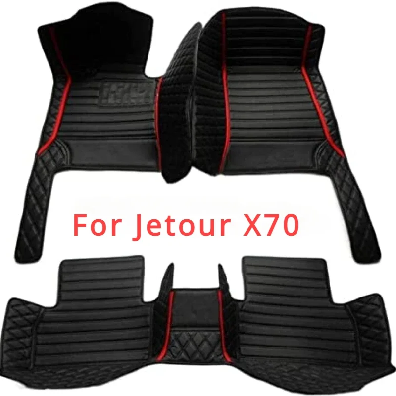 Custom 3D Car Floor Mat For Jetour X70 Seven Seats 2020 2021 2022  Foot Pads Carpet Cover Interior Accessories  Auto Fashion