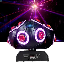 New 12x12W Rgbw 4 In 1 DMX512 Three Heads Football Led Moving Light For Stage Disco Bar Christmas Recommended