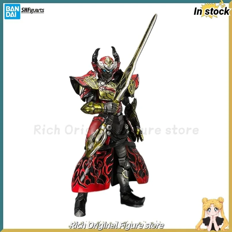【متوفر】نموذج مجسم الرسوم المتحركة الأصلي BANDAI S.H.F LORD BARON KAMEN RIDER GAIM #1