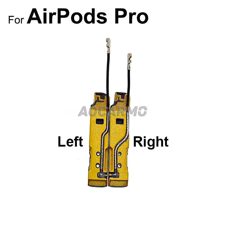 Aocarmo Left + Right Wireless Headphone Bluetooth Antenna Flex For Apple AirPods Pro Pro2 Replacement Parts