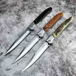 Russian Outdoor Folding Pocket Knife 420 Steel Clip Point Blade Outdoor Tactical Pocket Camping Hunting Survival Tools