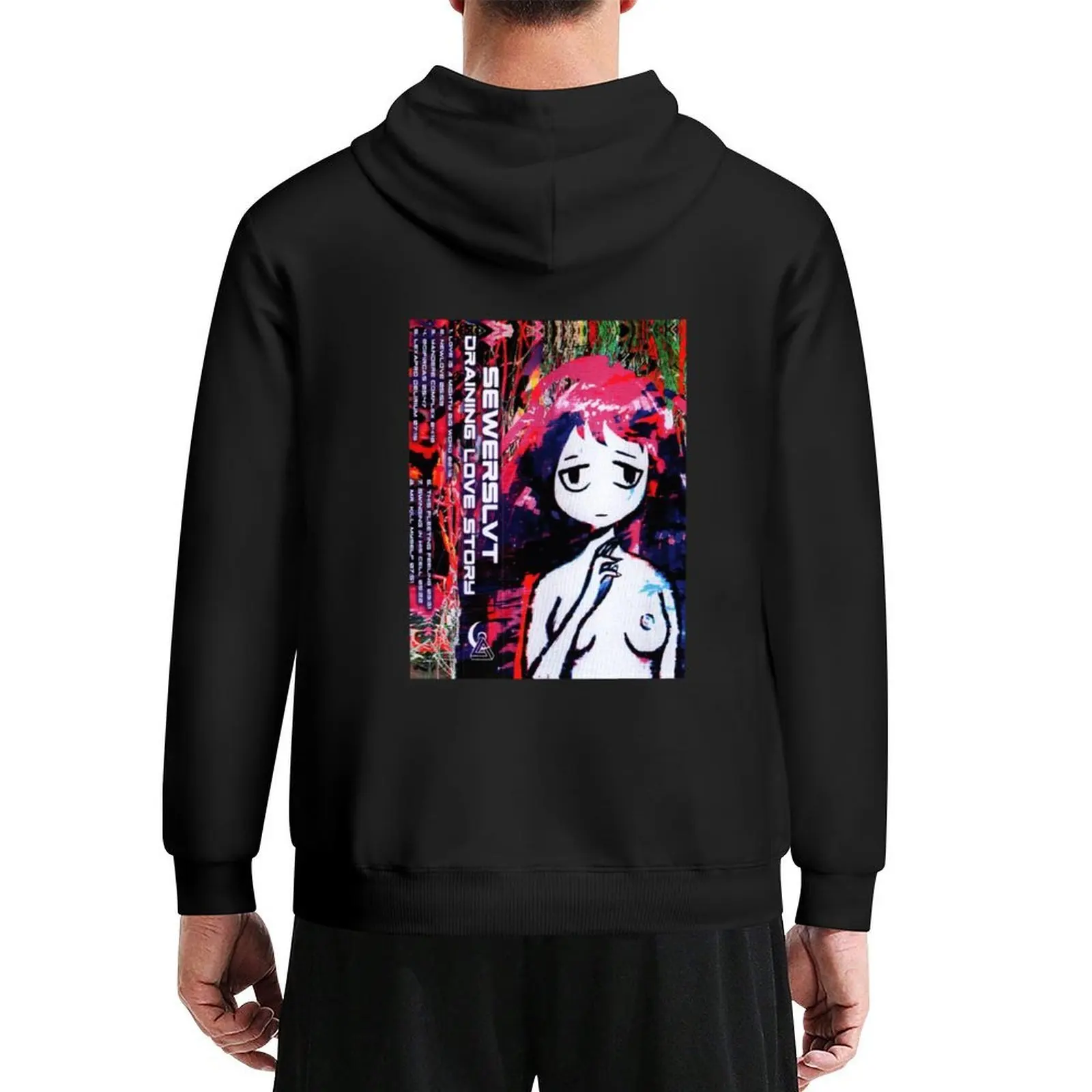 

Sewerslvt Schizofrenia Hoodie korean clothes anime clothing winter clothes korean autumn clothes hoodie for men