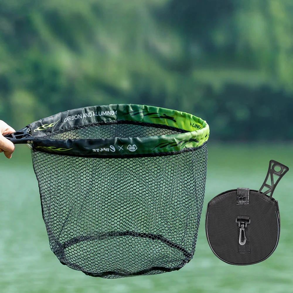

Foldable Portable Fishing Net Fishing Net Accessories Carp Landing Equipment