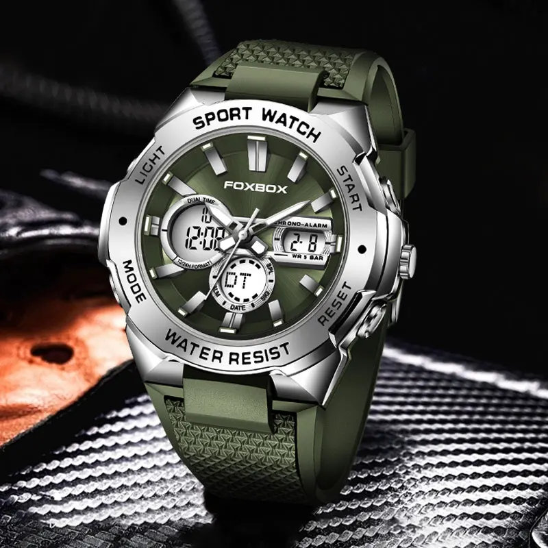 Lige Top Luxe Merk Heren Horloges Militaire Sport Chronograaf Mode Quartz Polshorloge Waterdichte Klok Logio Masculino 2023