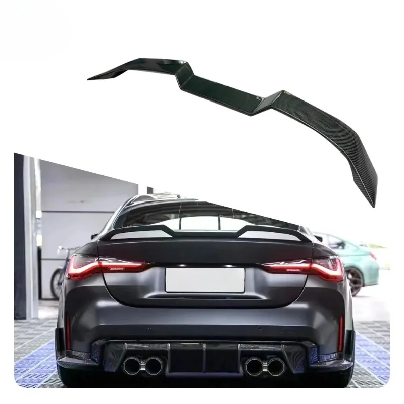 Vehicouture Dry Carbon Fiber MP Style Rear Wing for BMW M4 G82/M3 G80 2020-2023 100% Fitment Stick & Screw Installation