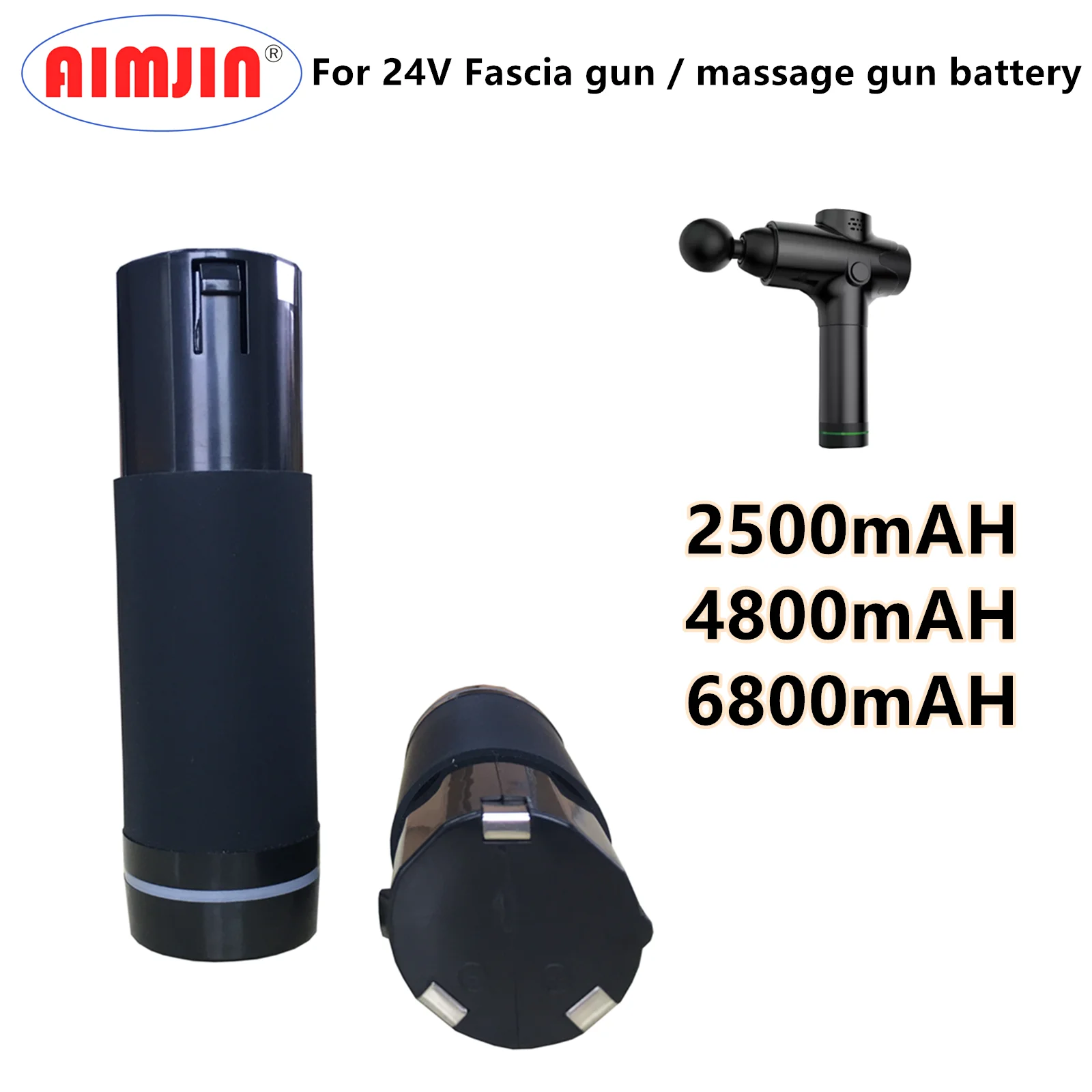 Brand New Original 24V 2500/4800/6800Mah Massage Gun/Fascia Gun Battery For Various Types of Massage Guns/Fascia Guns Batteries