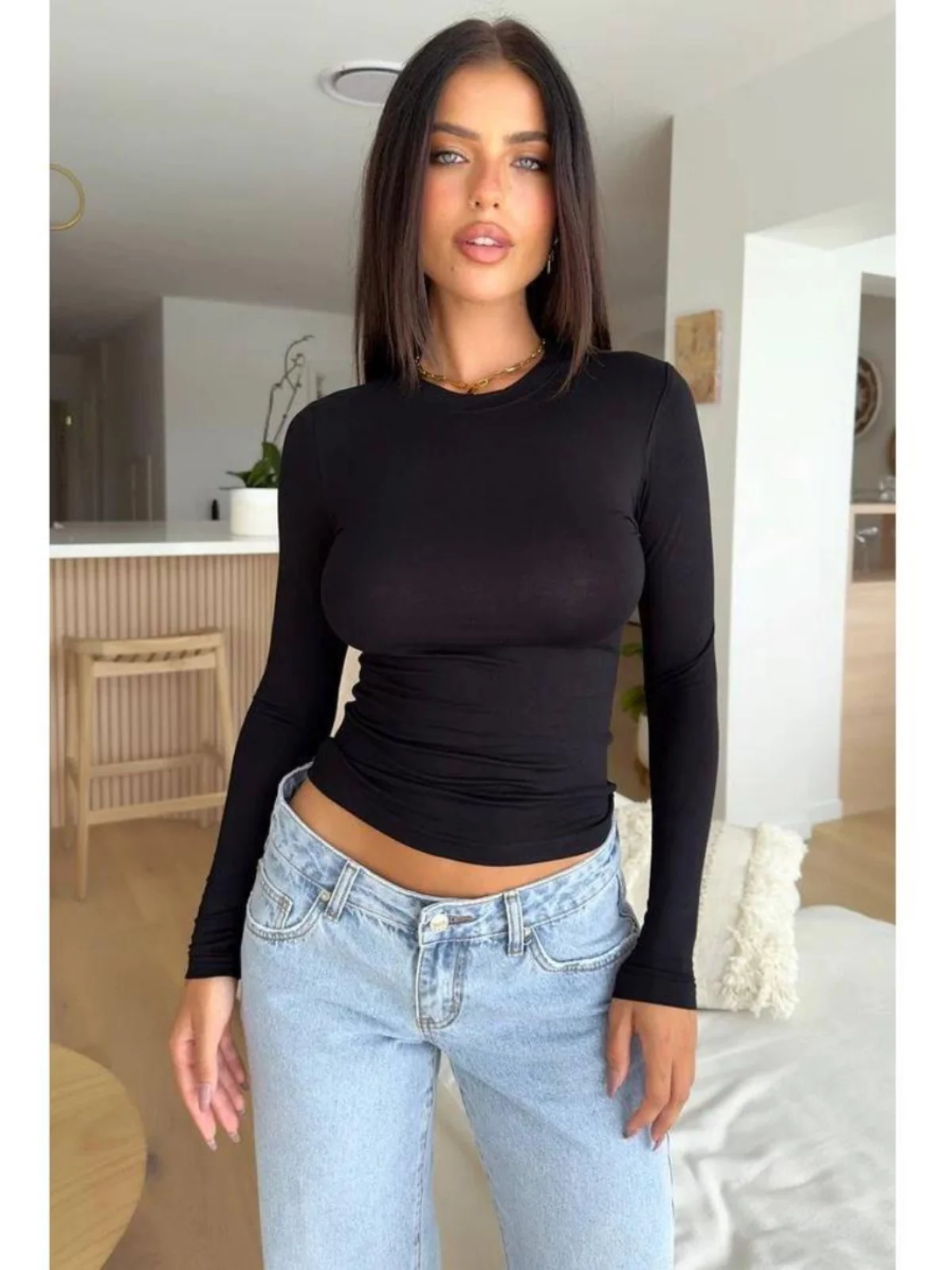 ملابس داخلية نسائية طويلة مثيرة بقصة ضيقة من Cleanfit Sle بتأثير ثلاثي الأبعاد قابلة للتنفس ومريحة Ciwalk مناسبة مقاس A-Line S... #5