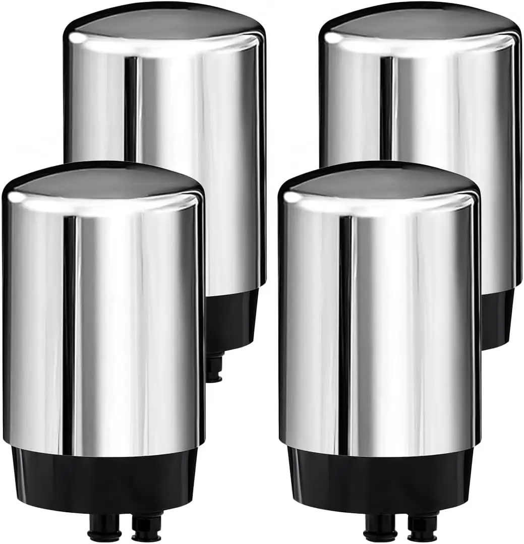4 Pack Faucets Filters Cartridge(FR-200,FF-100)，Replacement for Brita® Faucet Filter,Water Filter Compatible with Brita® Faucet