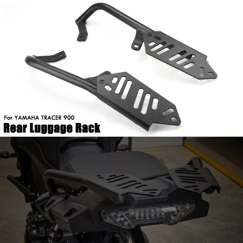 

Задняя багажная полка для мотоцикла, грузовой держатель, верхняя коробка, кронштейн для полки, аксессуары для YAMAHA TRACER 900 MT-09 TRACER 900 900GT