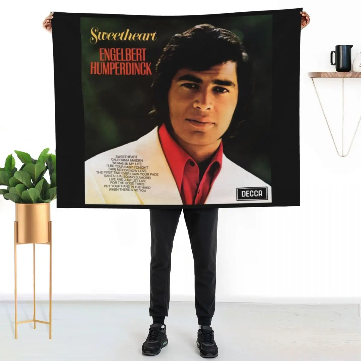 

Engelbert Humperdinck sweetheart Throw Blanket No Pilling Soft Warm Blanket for Bed