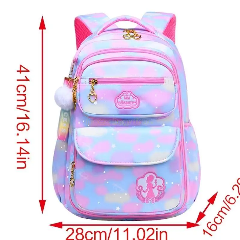 X90D Girls 'Rucksack Praktischer Rucksack große Kapazitätsschule für Schüler