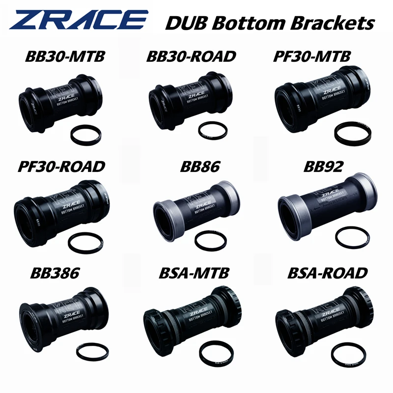 ZRACE DUB Bottom Bracket,for DUB MTB/Road Crank,DUB BSA,BB29,BB86,BB92,PF30,BB30,BB386,T47,ITA Compatible with traditional tools