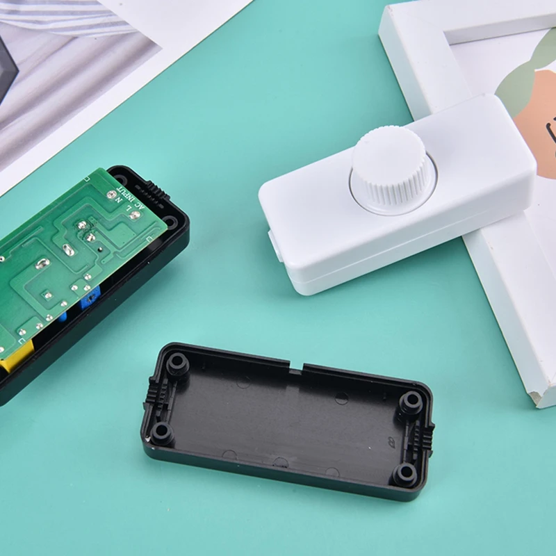 1PCS Adjustable LED Dimmer 220V Lights Switch Lighting Button Dimmer Controller