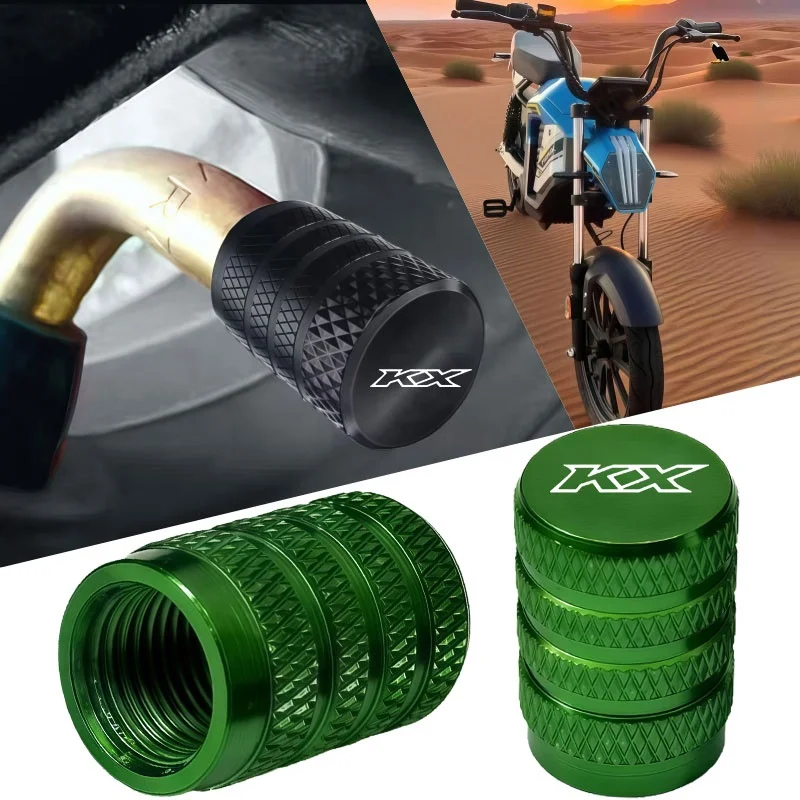 

Для kawasaki KX65 KX80 KX85 KX125 KX250 KX250F KX450F пылезащитные колпачки с накаткой, крышка стержня, крышка клапана шины, аксессуары