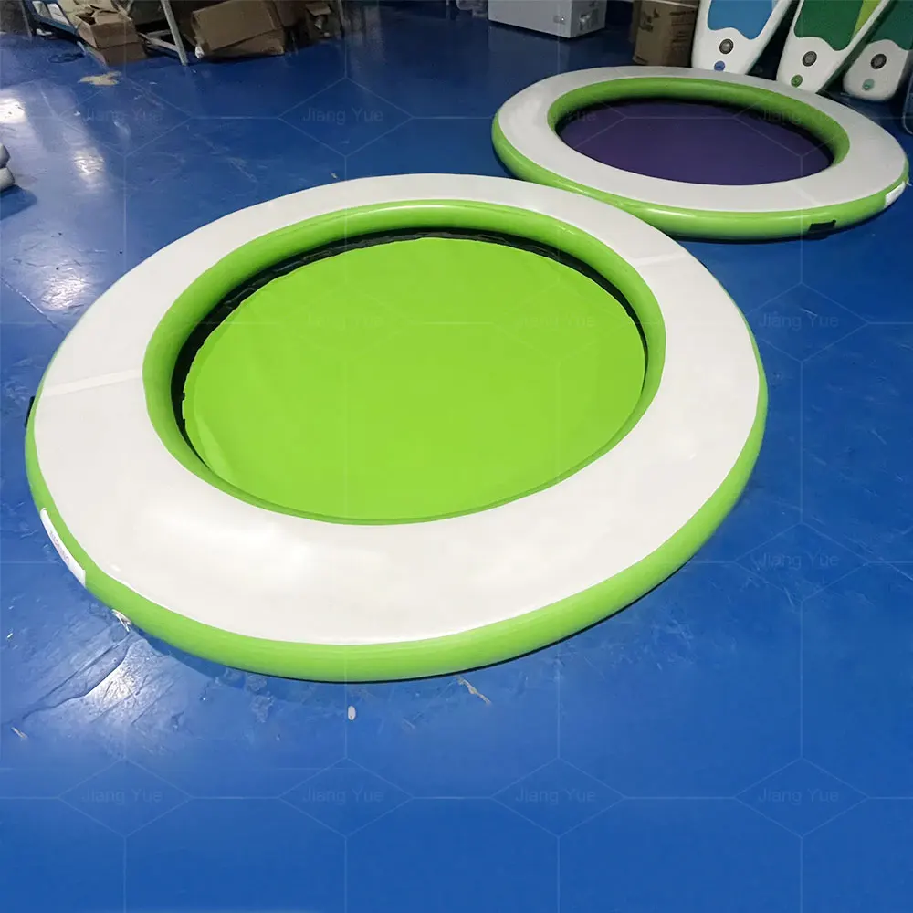 

Commercial Water Beds Floating Drop Stitch Inflatable Water Hammock Lake Pool Floating