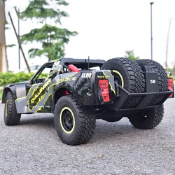 78.4cm Km 1:6 Simulation Rear Straight Axle Remote Control Model Car Four-wheel Drive Off-road Waterproof Rc Brushless Power Rtr