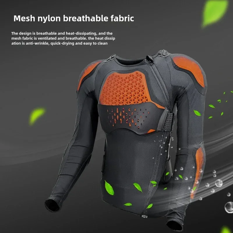 SP2 Protective Gear Motorcycle Riding Suit Equipment, Elbow Armor, Locomotive Breathable Off-road Anti-drop Suit Universal